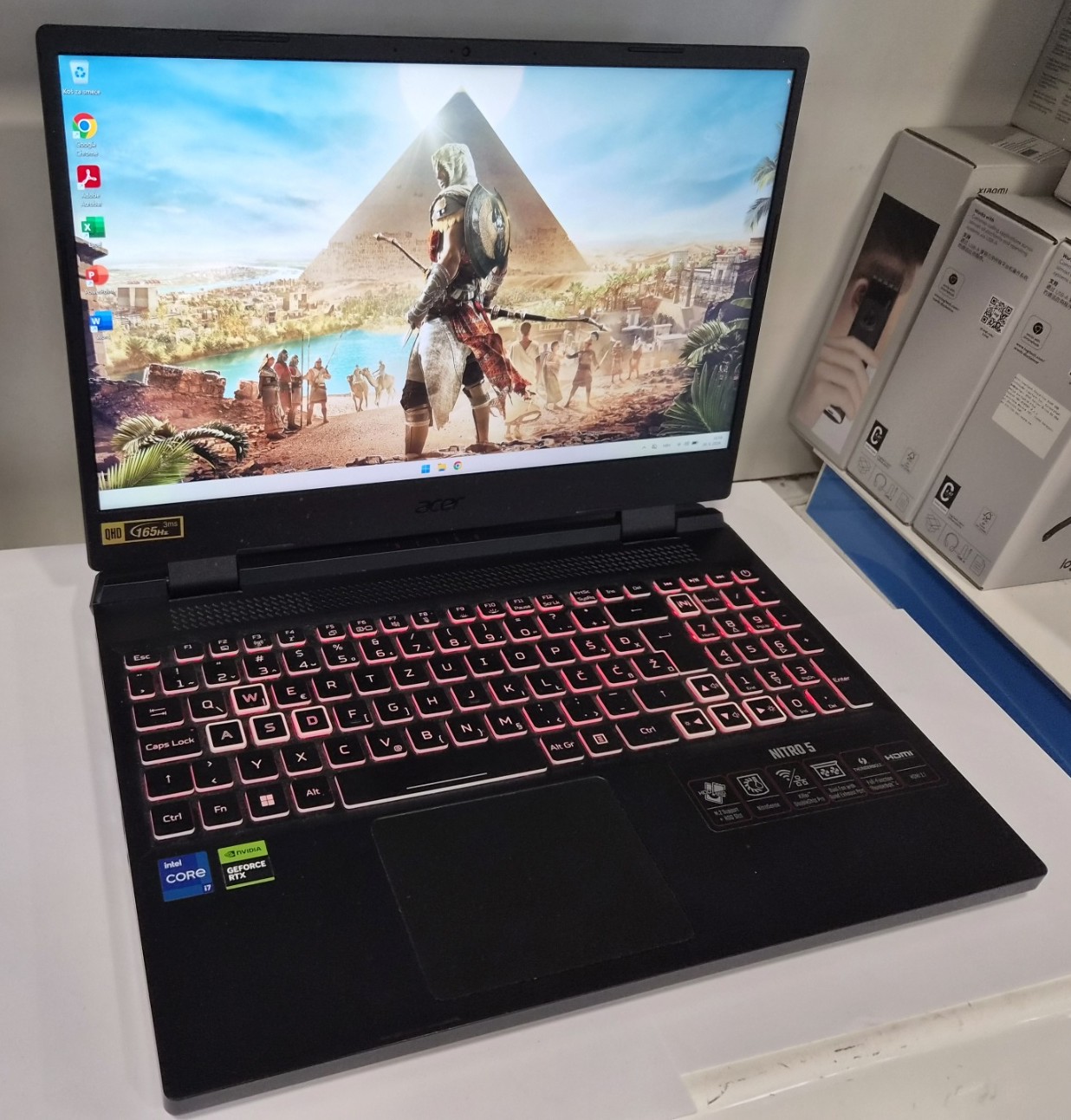 Acer Nitro 5 AN515-58-721Z Gaming Laptop | RTX 3070 Ti | Intel Core i7-12650H | QHD 165Hz