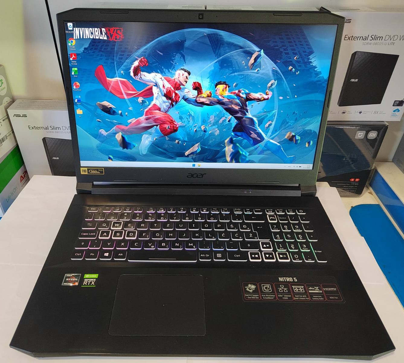 Acer Nitro 5 AN517-41-R0XG – Ryzen 9 / RTX 3080 / 32GB / 360Hz