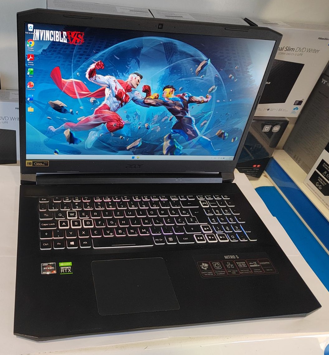 Acer Nitro 5 AN517-41-R0XG – Ryzen 9 / RTX 3080 / 32GB / 360Hz