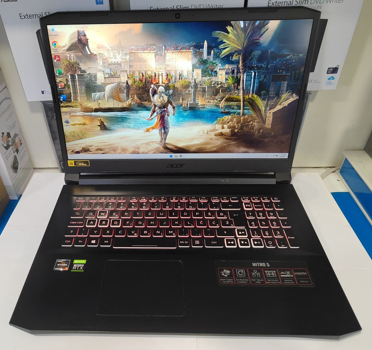 Acer Nitro 5 AN517-41-R61H 17.3" Gaming Laptop – Ryzen 7, RTX 3060, 16GB, 2.5TB