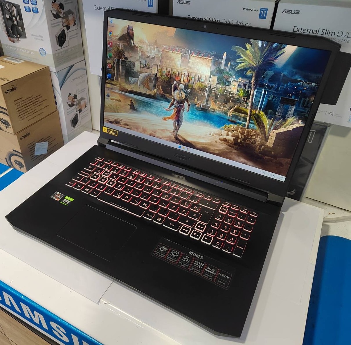 Acer Nitro 5 AN517-41-R61H 17.3" Gaming Laptop – Ryzen 7, RTX 3060, 16GB, 2.5TB