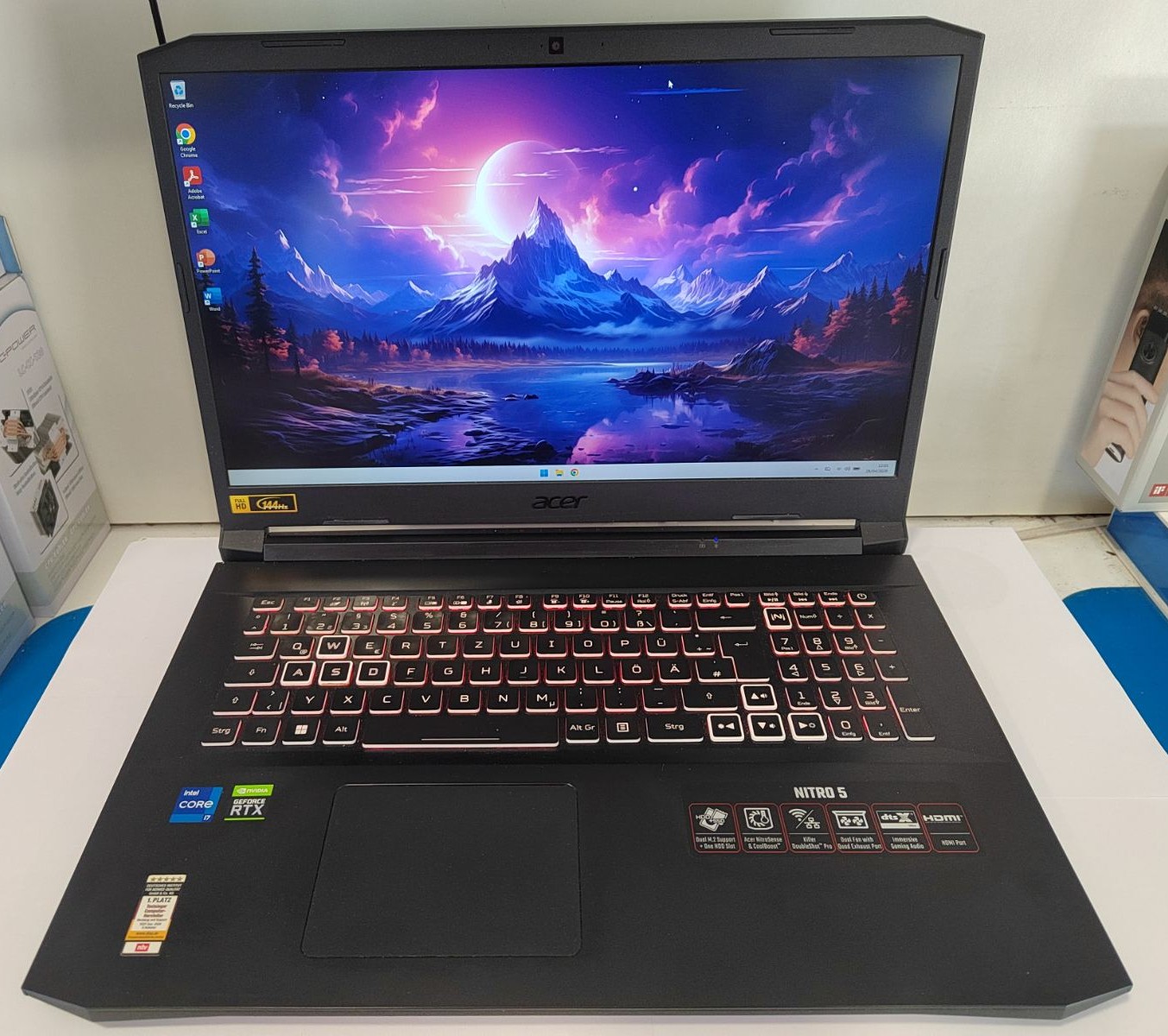 Acer Nitro 5 AN517-54-704H – i7 / RTX 3060 / 17.3" 144Hz