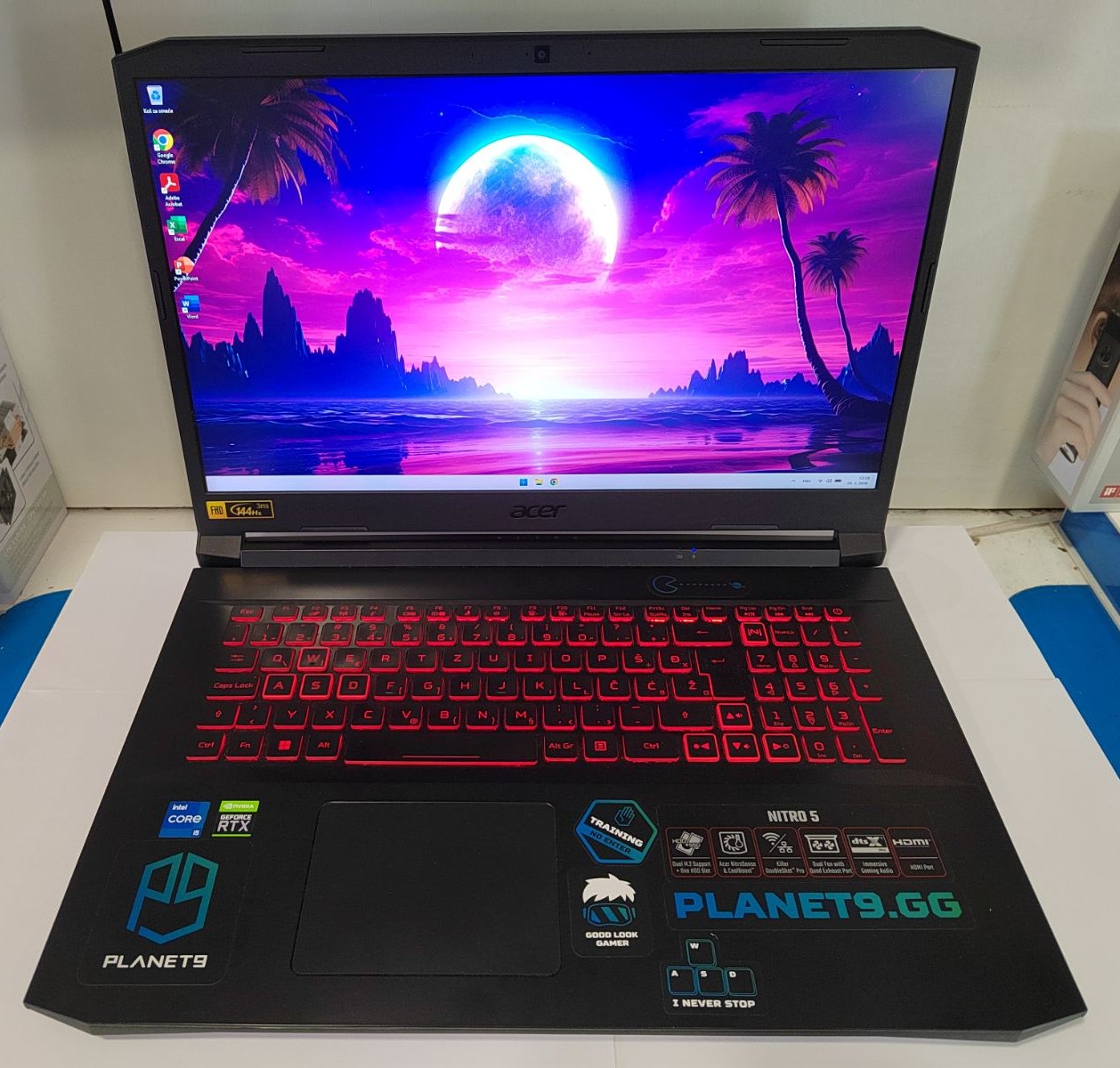 Acer Nitro 5 AN517-54-555J – 17.3" 144Hz, 32GB RAM, RTX 3050