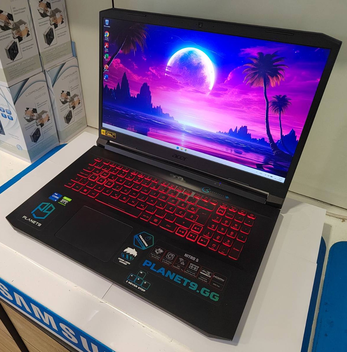 Acer Nitro 5 AN517-54-555J – 17.3" 144Hz, 32GB RAM, RTX 3050