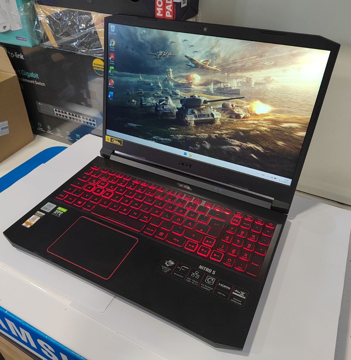 Acer Nitro AN515-55-547K GAMING!!!