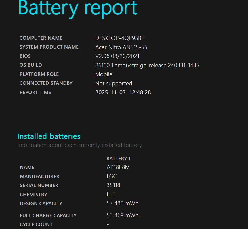 Acer Nitro AN515-55-547K GAMING!!!