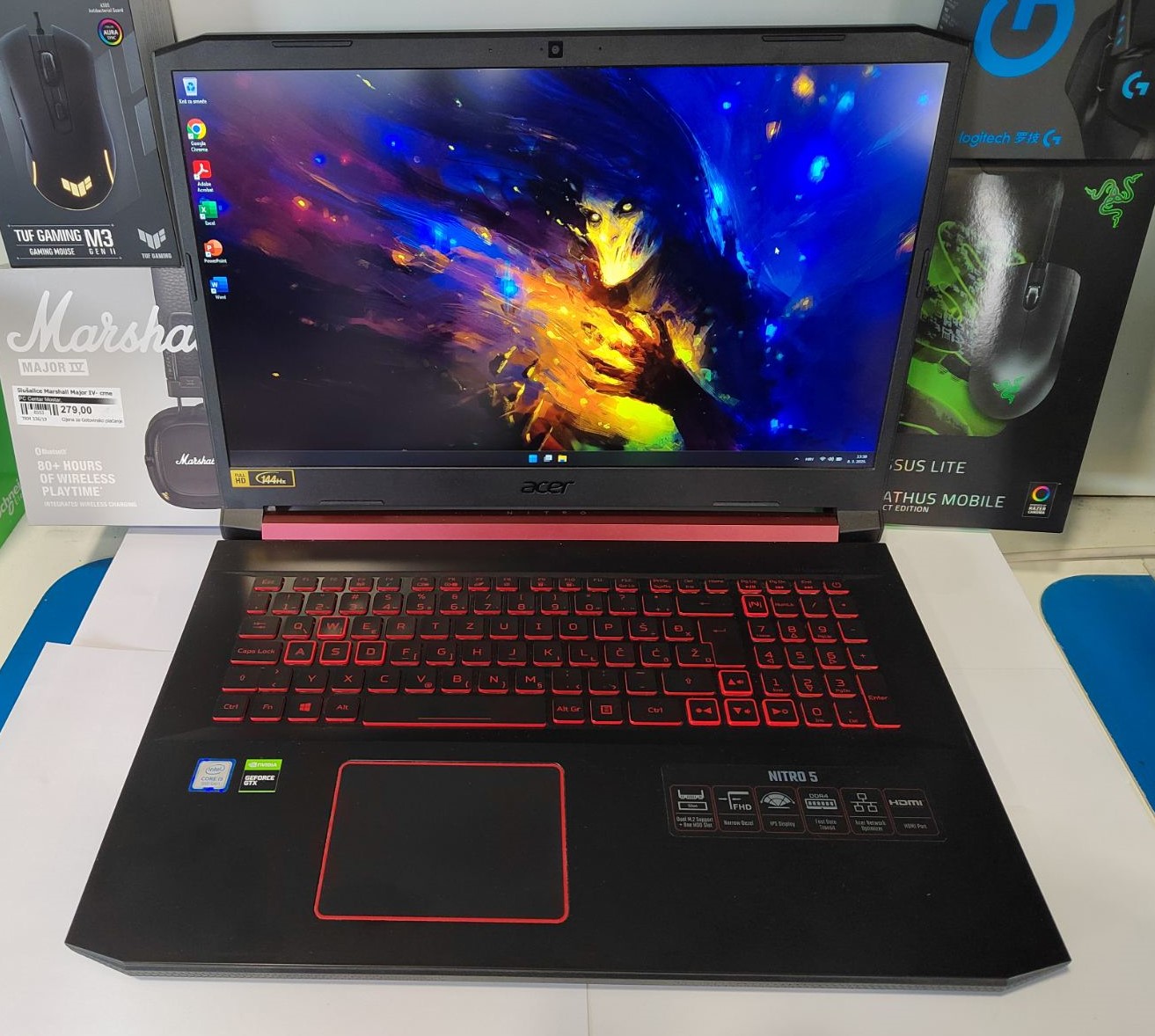 Acer Nitro AN517-51-59ZT GAMING!!!