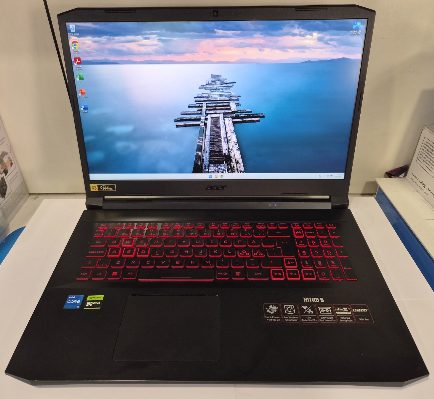 Acer Nitro AN517-54 Gaming i5-11400H RTX 3050 16GB 512GB 144Hz