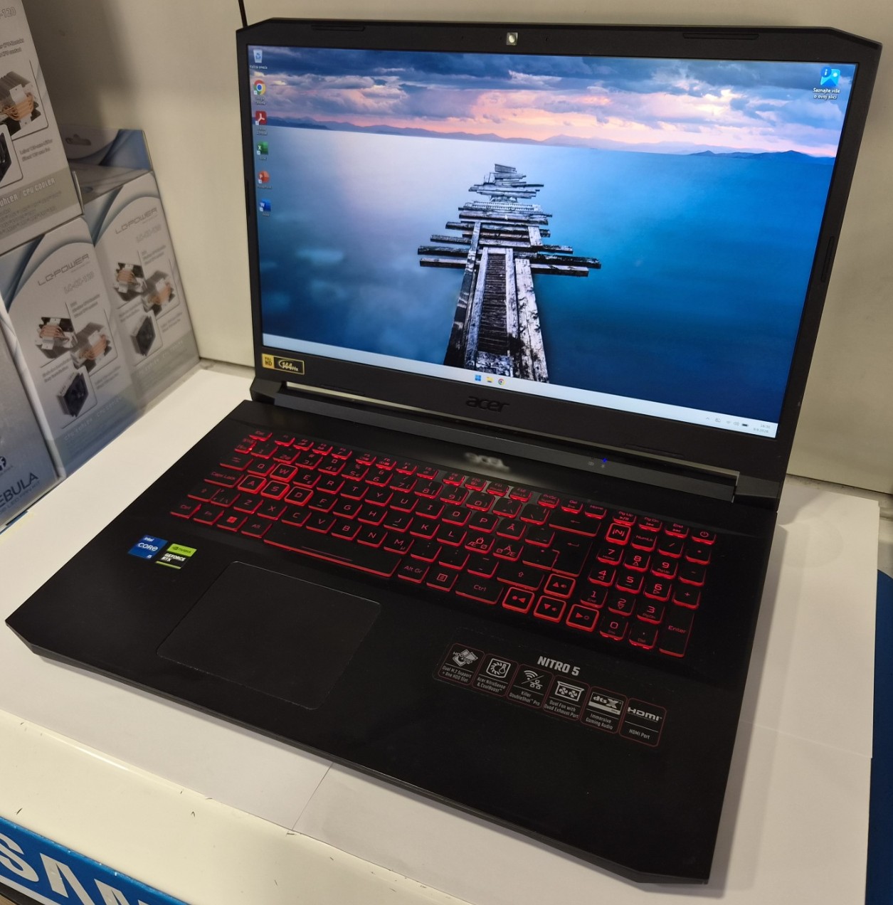 Acer Nitro AN517-54 Gaming i5-11400H RTX 3050 16GB 512GB 144Hz
