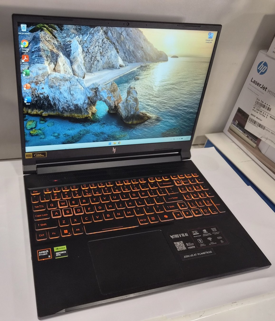 Acer Nitro V ANV16-42 Gaming Ryzen 5 240 RTX 5050 16GB DDR5 512GB SSD 144Hz