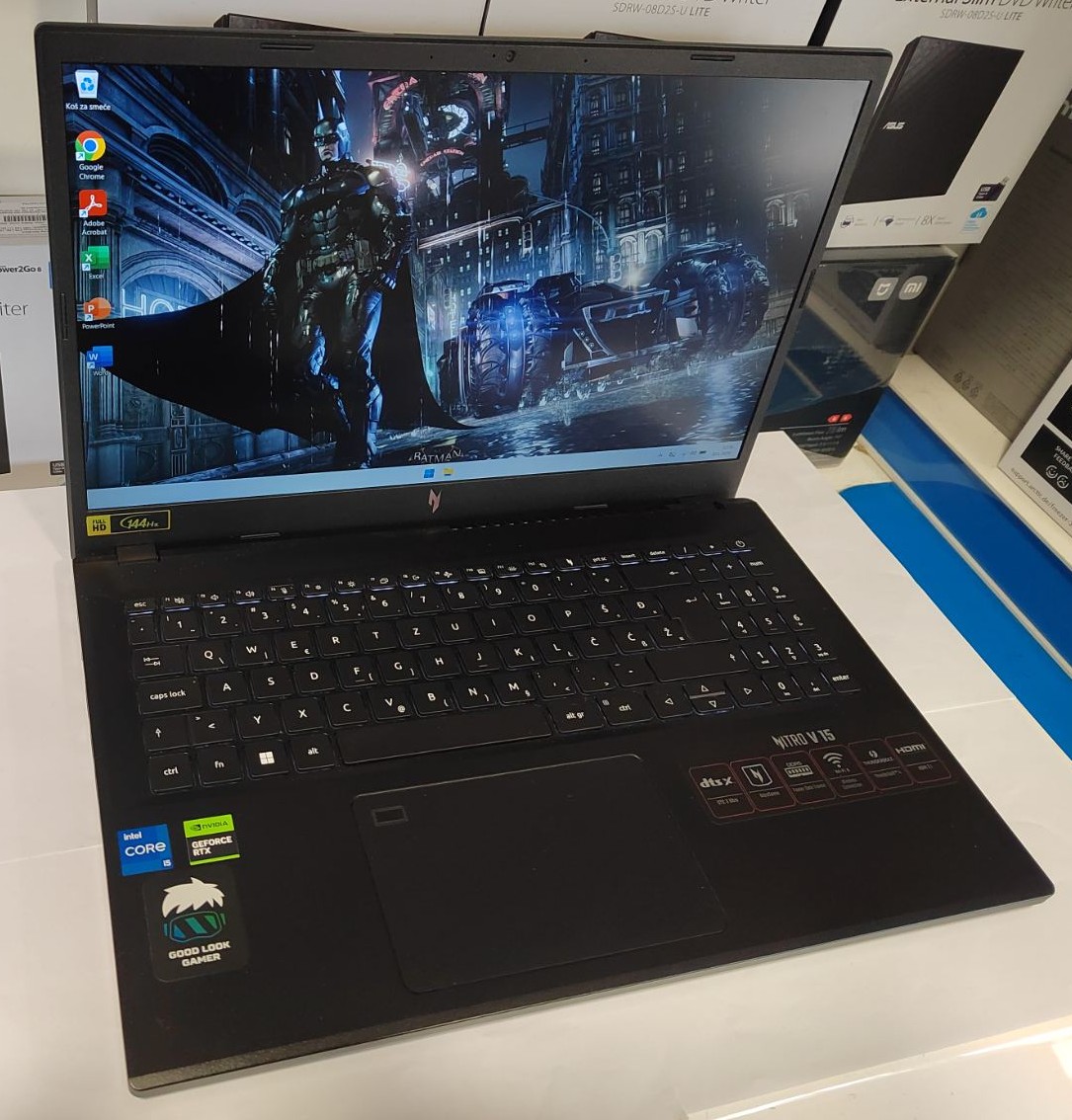 Acer Nitro V15 ANV15-51-59VD – Gaming Laptop (i5-13420H, RTX 4050, 144Hz)