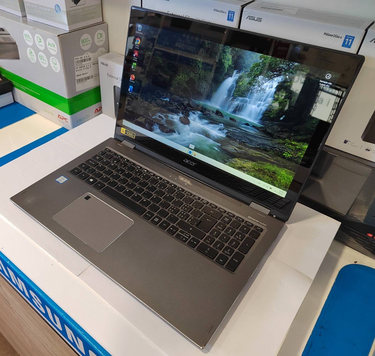 Acer Spin 5 SP515-51N – 15.6" Touch X360, i5, 8GB RAM, SSD + 1TB