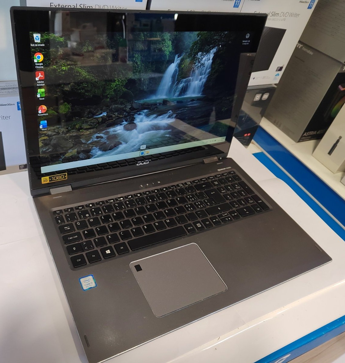 Acer Spin 5 SP515-51N – 15.6" Touch X360, i5, 8GB RAM, SSD + 1TB