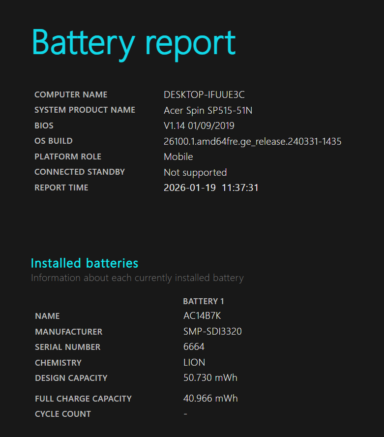 Acer Spin 5 SP515-51N – 15.6" Touch X360, i5, 8GB RAM, SSD + 1TB