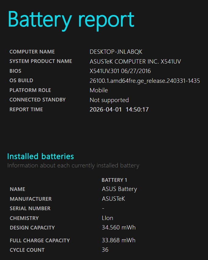 ASUS A541UV i5 – 16GB RAM / 256GB SSD / NVIDIA 920MX | 15.6" Full HD