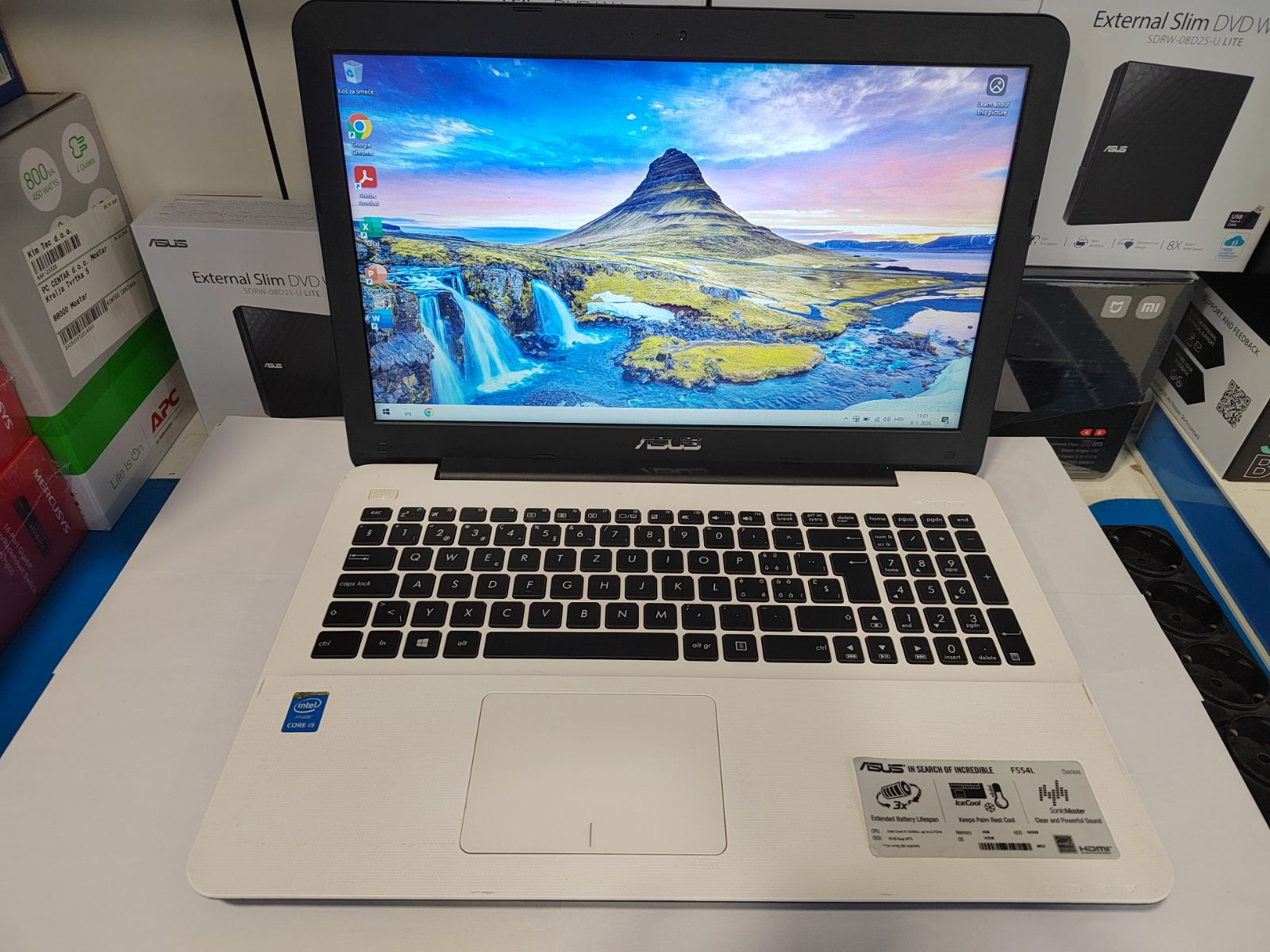 ASUS F554L Laptop – Intel i5, 8GB RAM, 256GB SSD