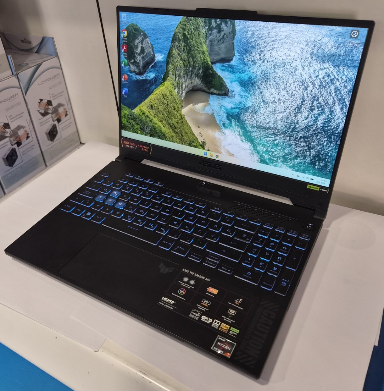 ASUS TUF Gaming FA507NUR Ryzen 7 RTX 4050 16GB 512GB 144Hz