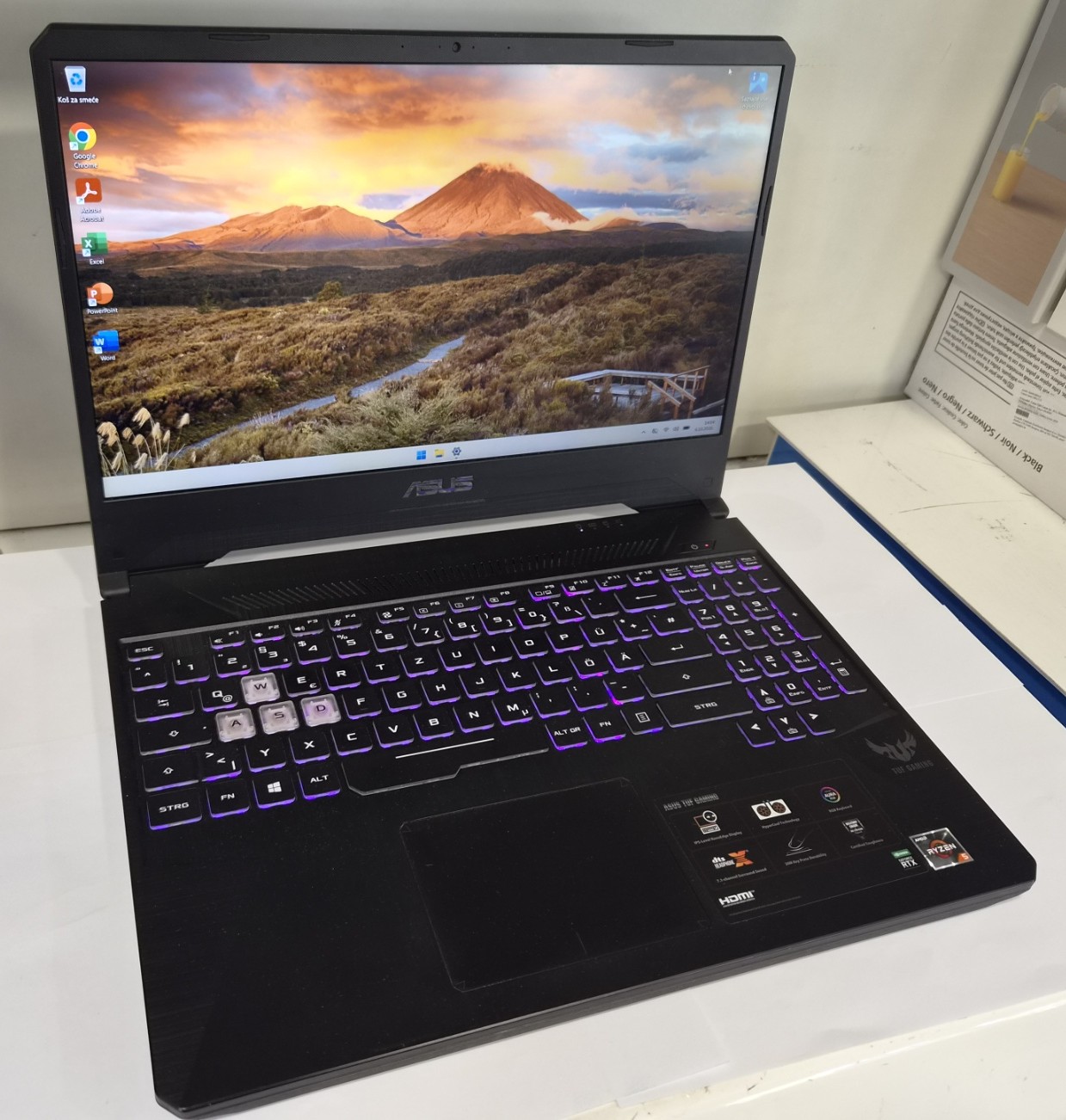ASUS TUF Gaming FX505DV – Ryzen 5 3550H, RTX 2060, 16GB, 512GB