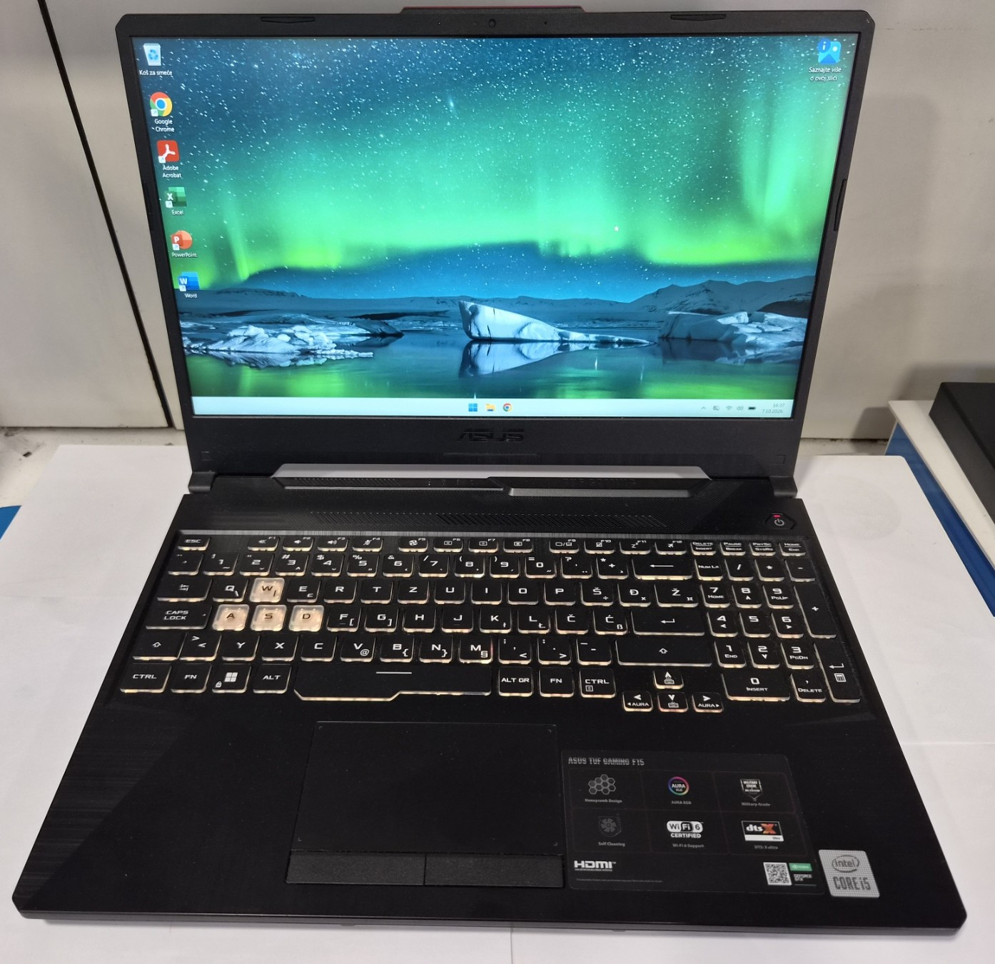 ASUS TUF Gaming FX506LHB – i5-10300H, GTX 1650, 16GB, 1,5TB, 144Hz