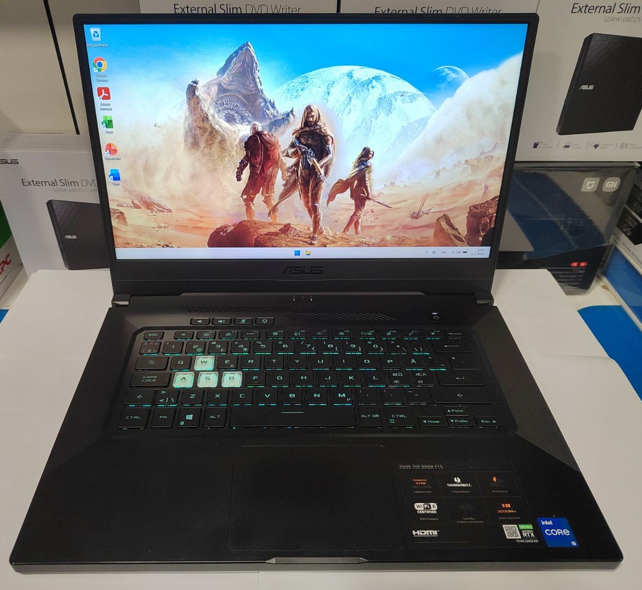 ASUS TUF FX516OM Gaming Laptop – RTX 3060, 16GB RAM, 144Hz✅