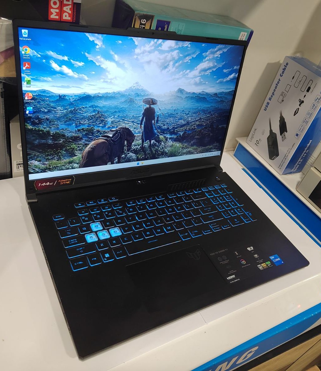 ASUS TUF FX707ZC4-HX036 17.3" Gaming Laptop – i5-12500H, RTX 3050, 16GB RAM, 512GB SSD✅