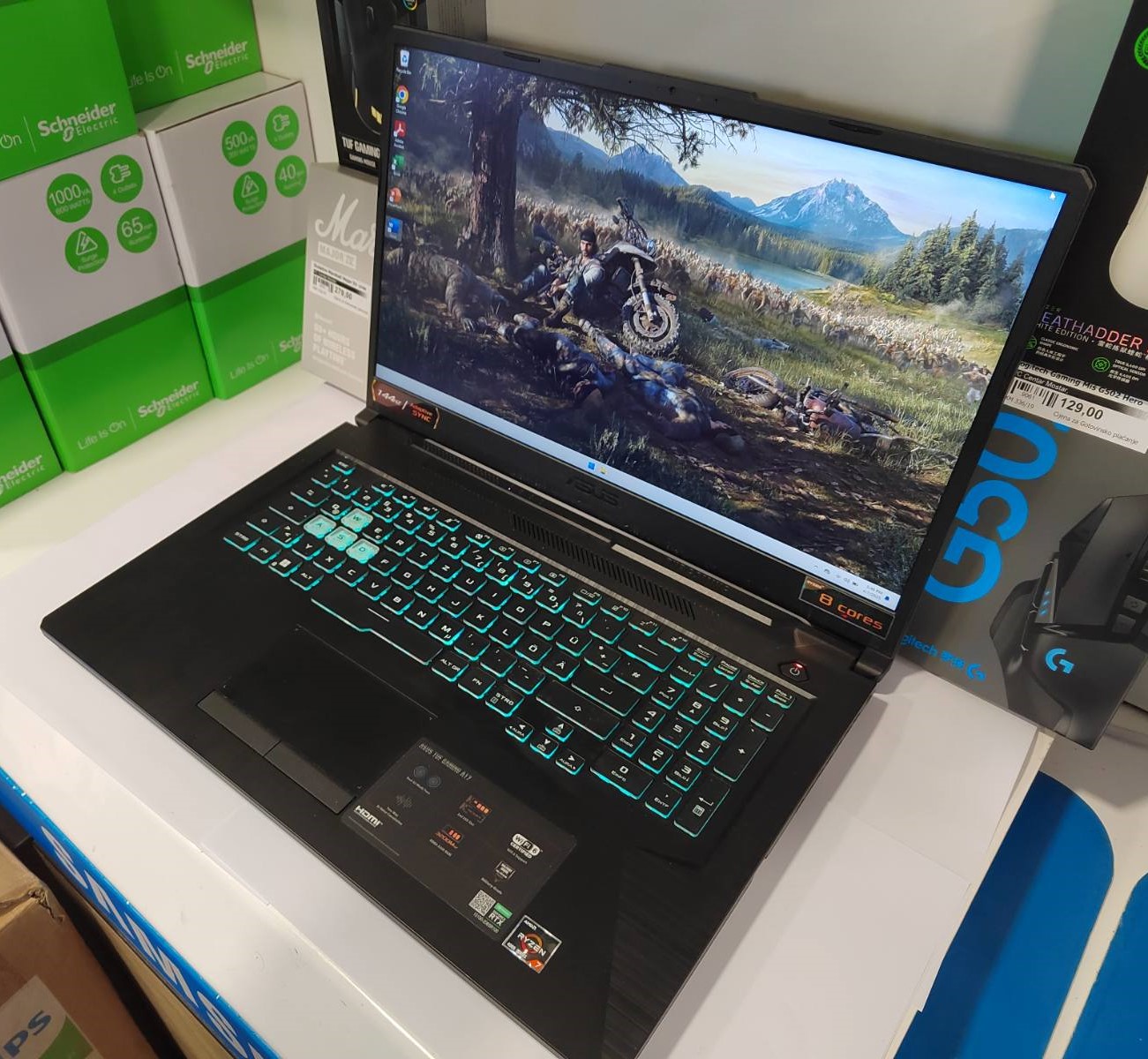 Asus Tuf Gaming A17 FA706IC-HX046T GAMING!!!