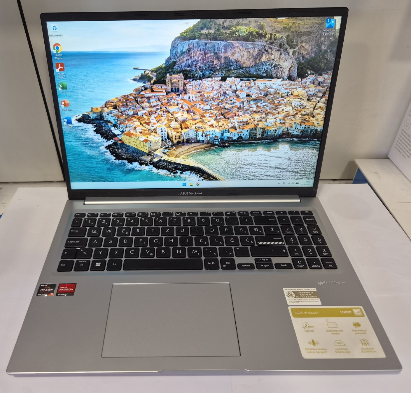 ASUS VivoBook M1605 Ryzen 5 7530U 16GB 512GB SSD FHD IPS