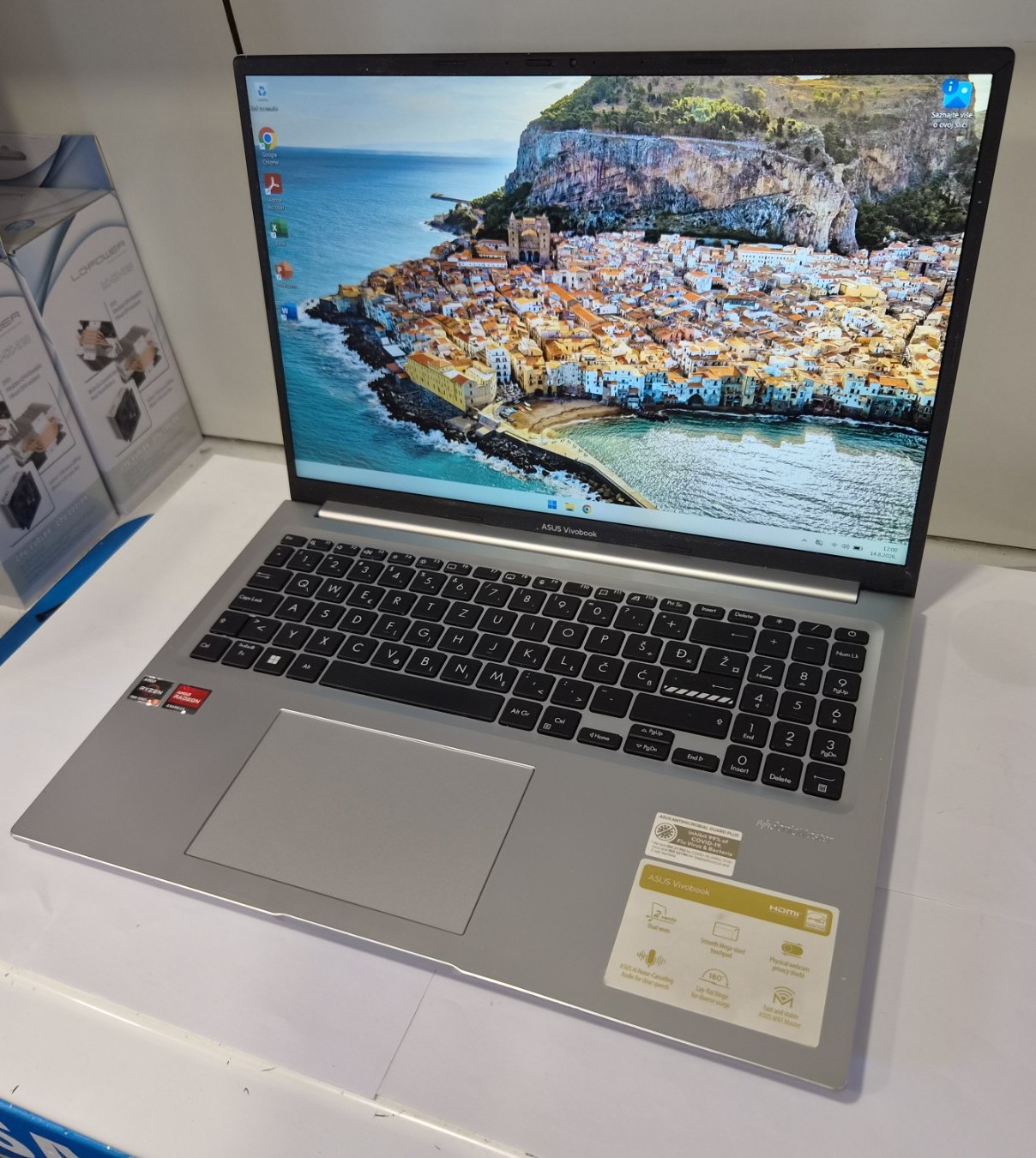 ASUS VivoBook M1605 Ryzen 5 7530U 16GB 512GB SSD FHD IPS