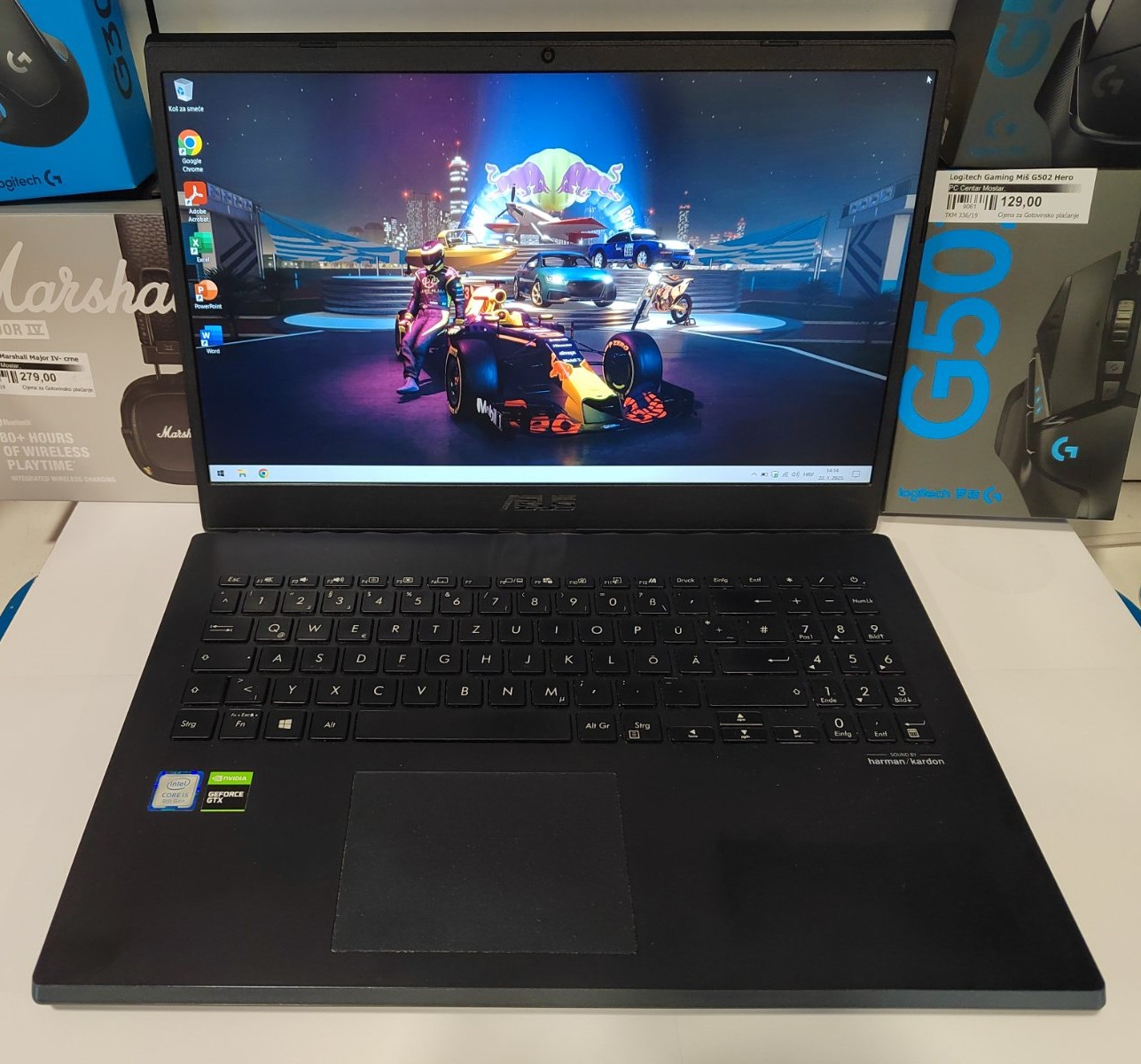Asus X571GT-BQ638T GAMING!!!
