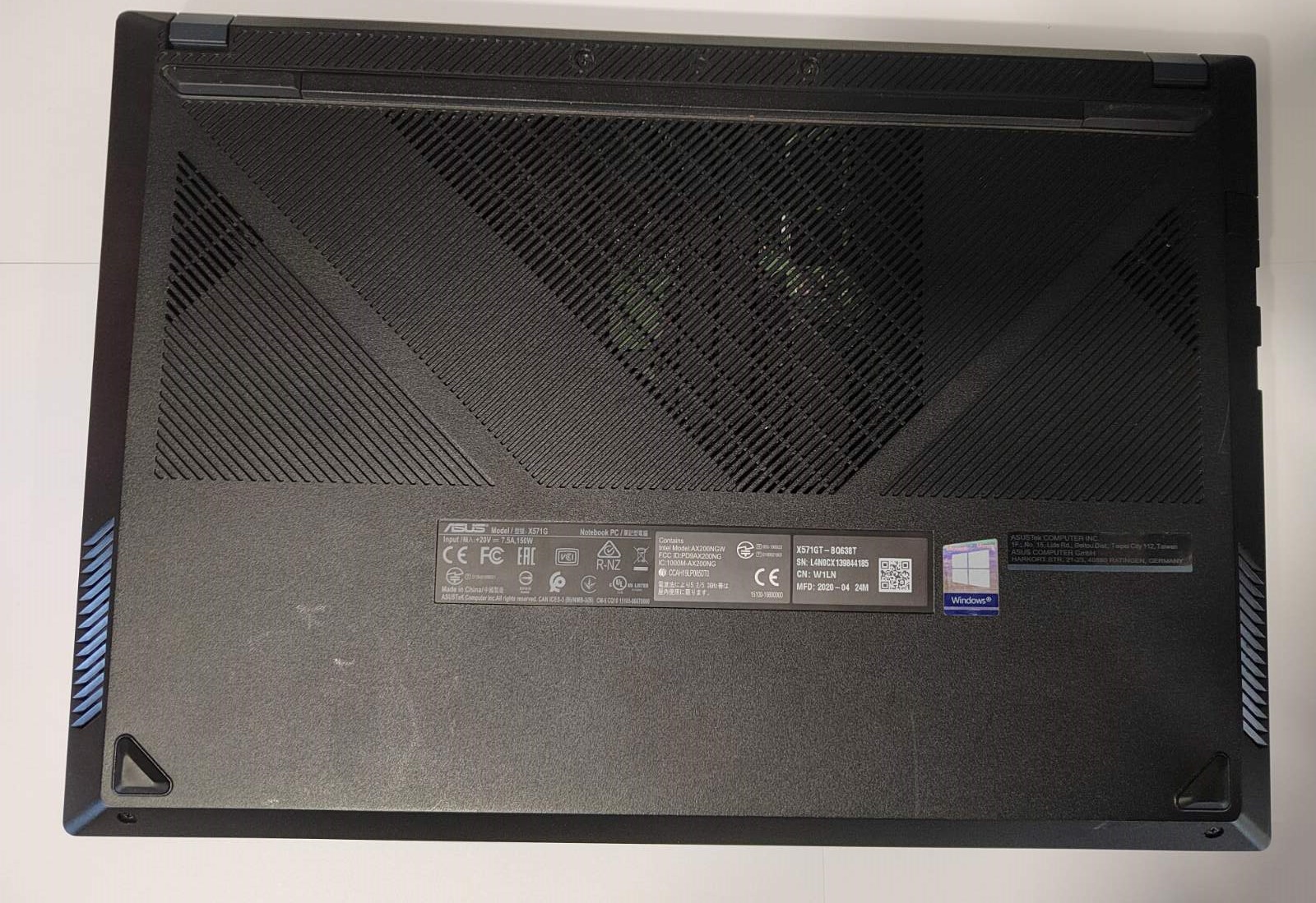 Asus X571GT-BQ638T GAMING!!!