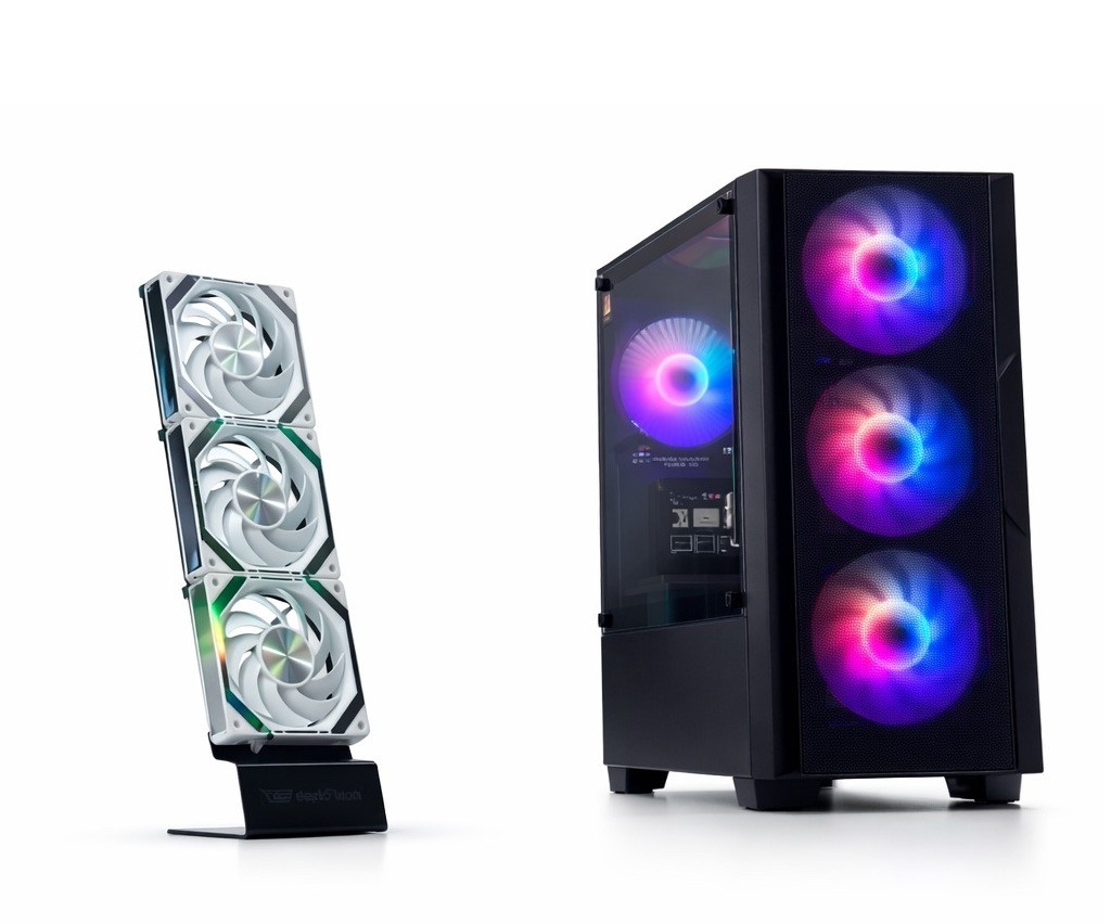 KUĆIŠTE DARKFLASH AIGO C195 MESH CRNO,4XARGB