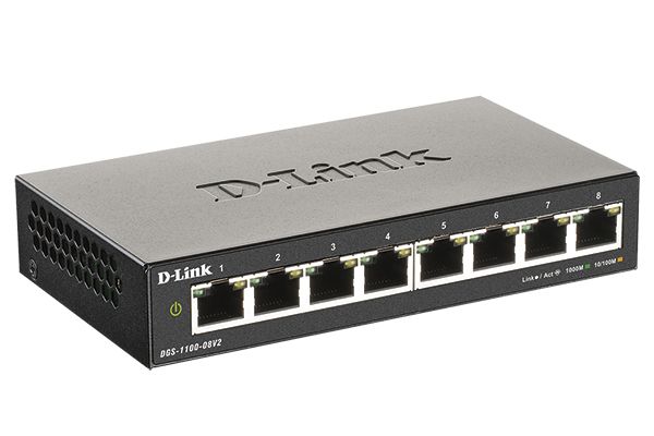 D-Link switch web upravljivi, DGS-1100-08V2/E