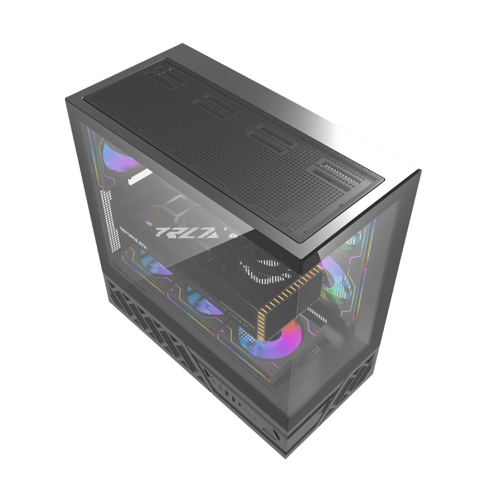 Kućište darkFlash DS950 Crno ATX 6x ARGB FAN