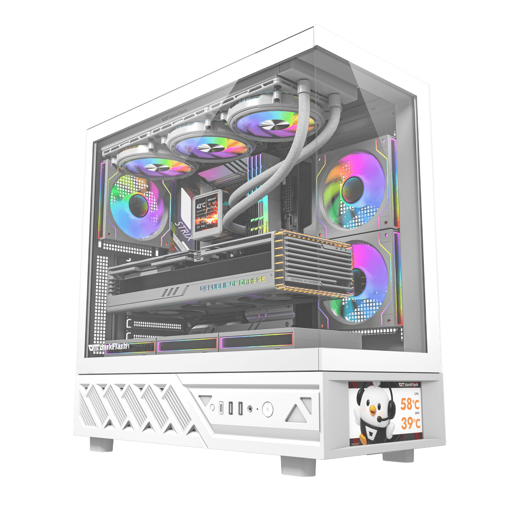 darkFlash DS950V ATX kućište bijelo