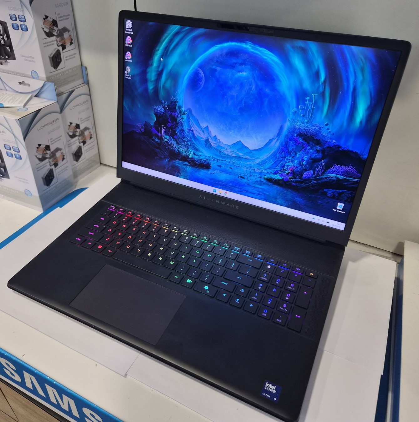Dell Alienware 18 Area-51 FLAGSHIP Gaming Laptop – Ultra 9 RTX 5080 64GB 8TB