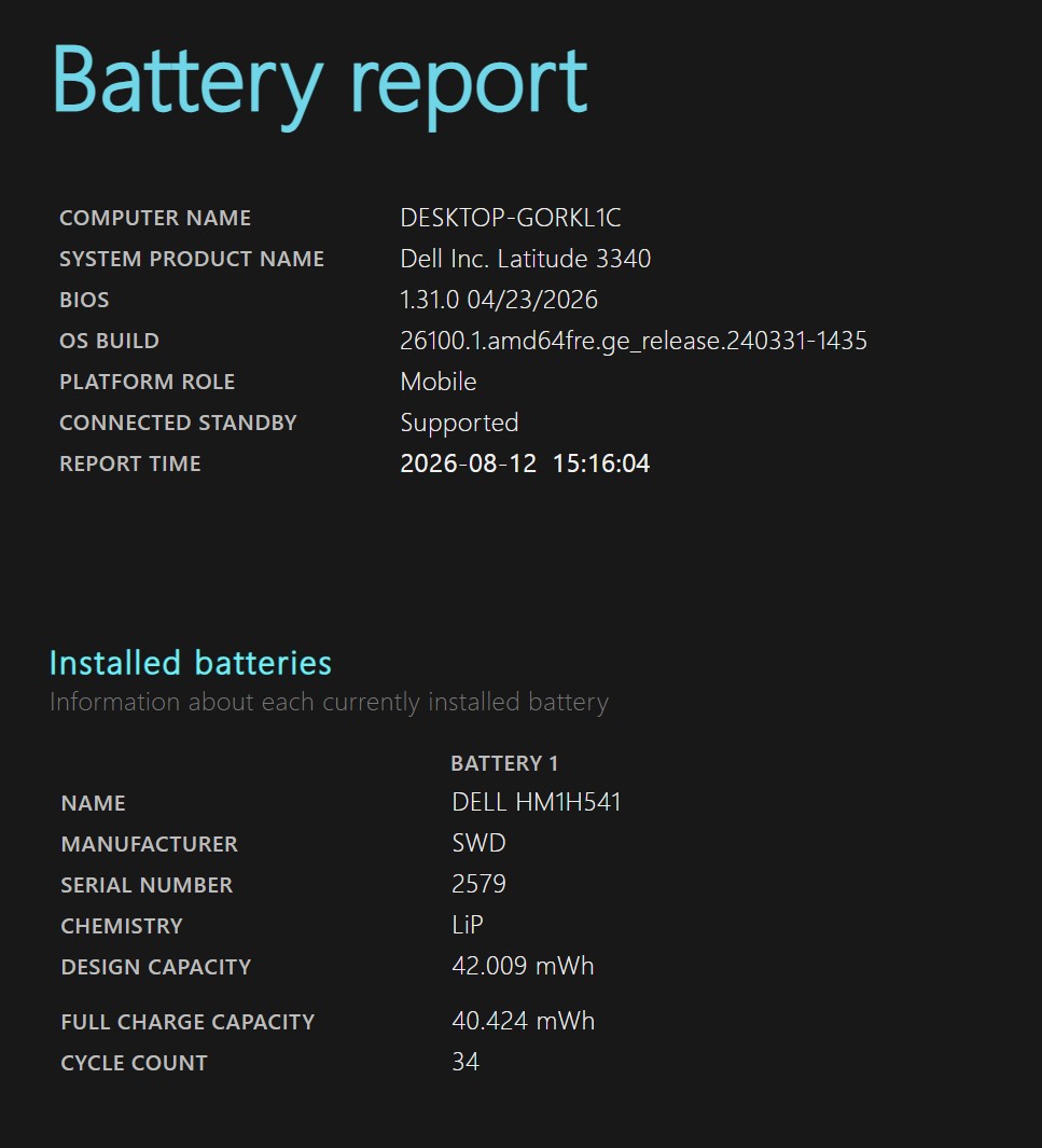 Dell Latitude 3340 i3-1215U 8GB 256GB SSD 13.3" FHD IPS