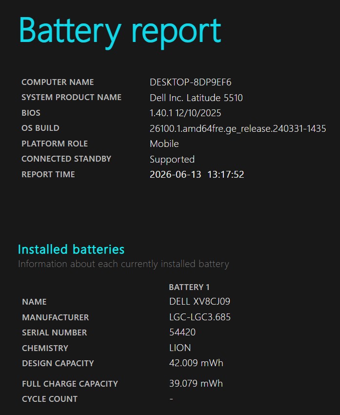 Dell Latitude 5510 – Intel i5-10210U | 8GB RAM | 256GB NVMe SSD | Windows 11