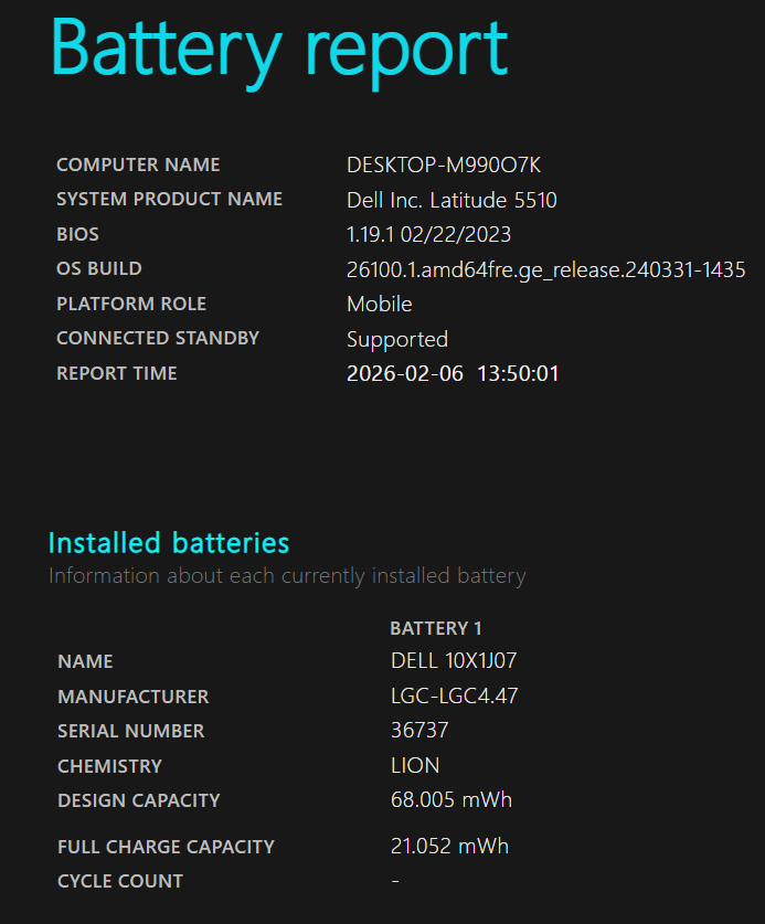 Dell Latitude 5510 – i5 (10. gen), 16GB RAM, 256GB SSD