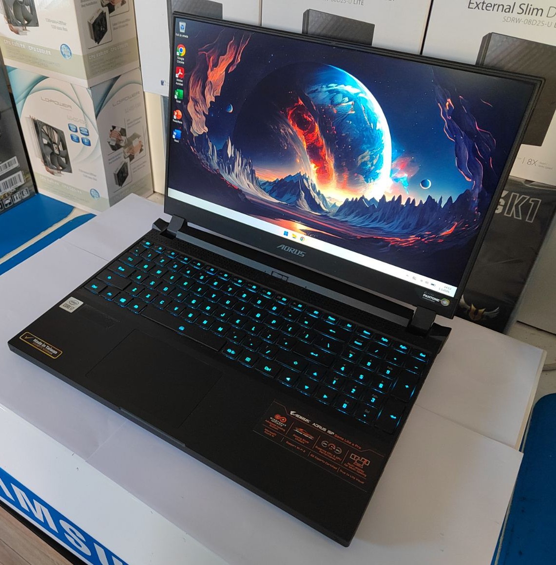 ✅ Gigabyte AORUS 15P XC Gaming Laptop RTX 3070 32GB 240Hz ⭐