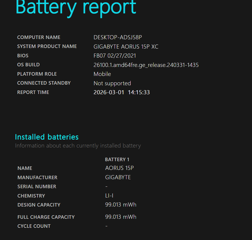 ✅ Gigabyte AORUS 15P XC Gaming Laptop RTX 3070 32GB 240Hz ⭐