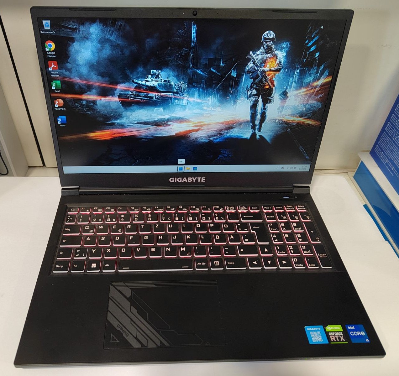 Gigabyte G5 KE (i5-12500H, 16GB, NVMe SSD 512GB)