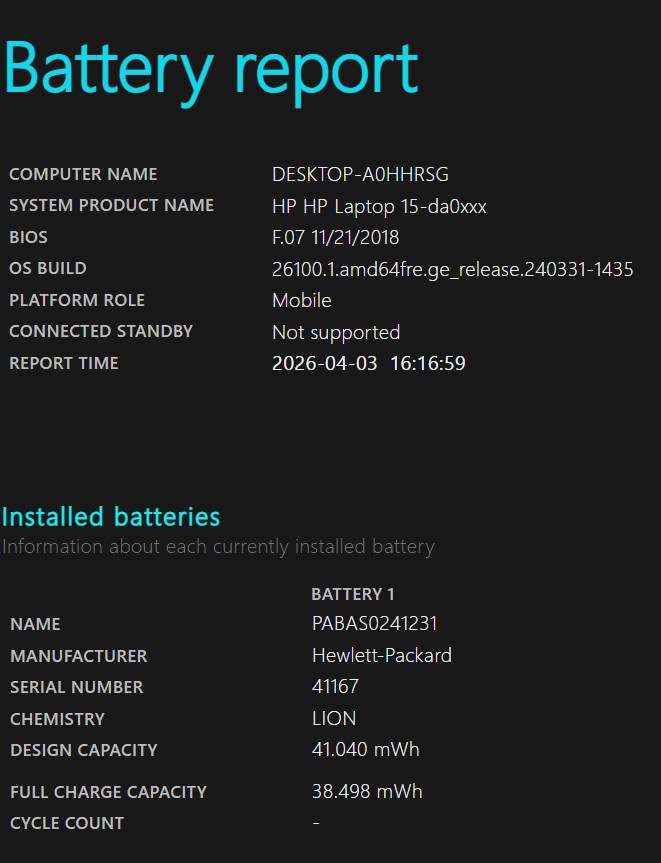 HP 15-da865nz i7-8550U / 16GB RAM / 256GB SSD – FULL HD IPS Laptop