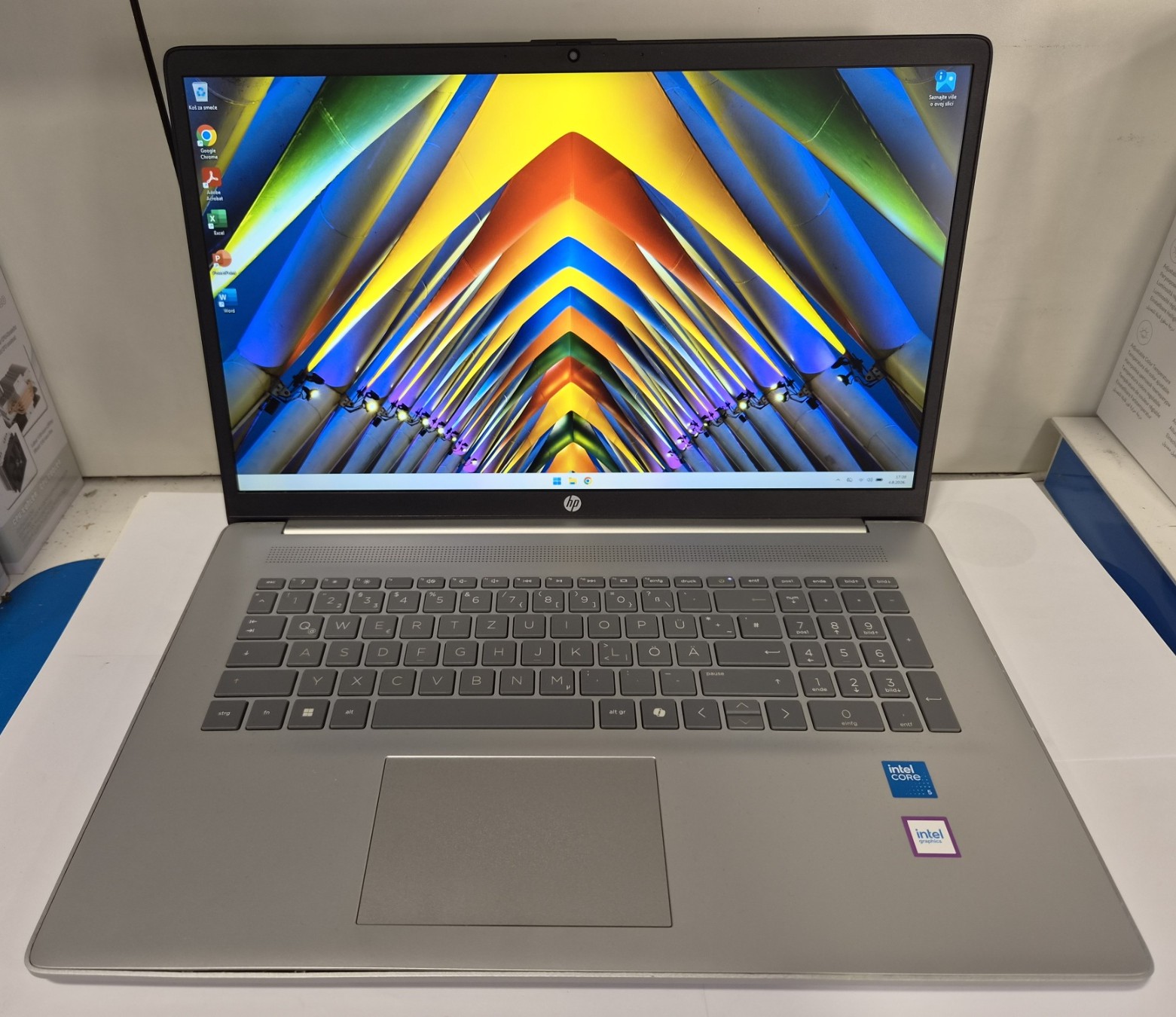 HP 17-cn4556ng Core 5 120U 16GB 512GB SSD 17.3" FHD IPS