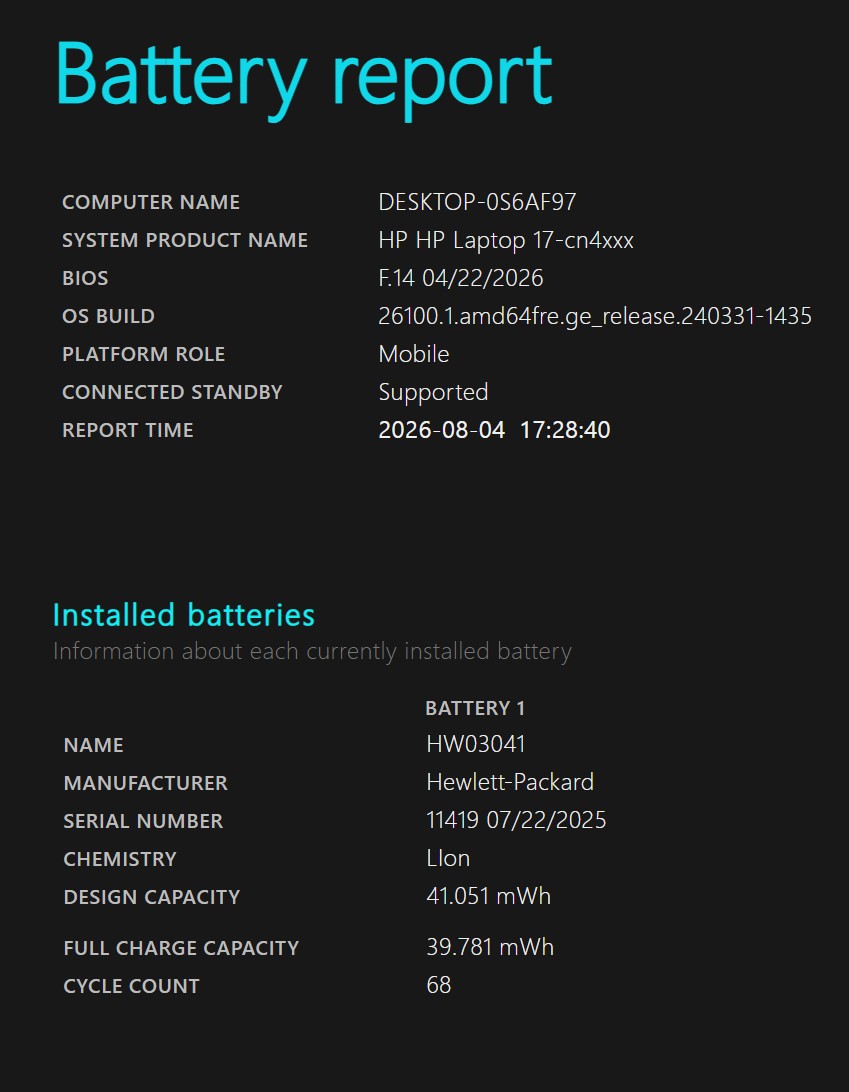 HP 17-cn4556ng Core 5 120U 16GB 512GB SSD 17.3" FHD IPS
