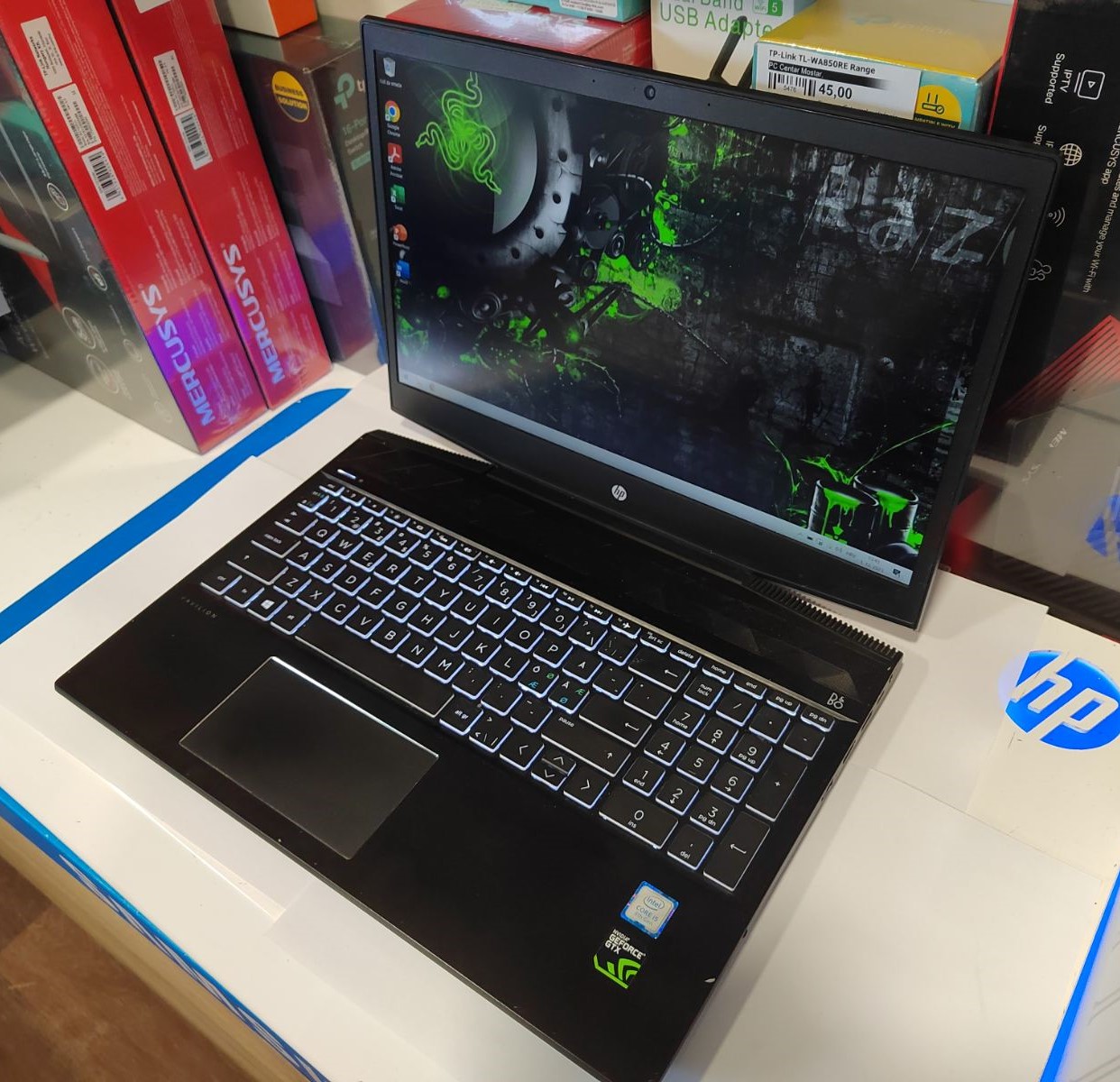 HP Gaming Pavilion 15-cx0812no GAMING!!!