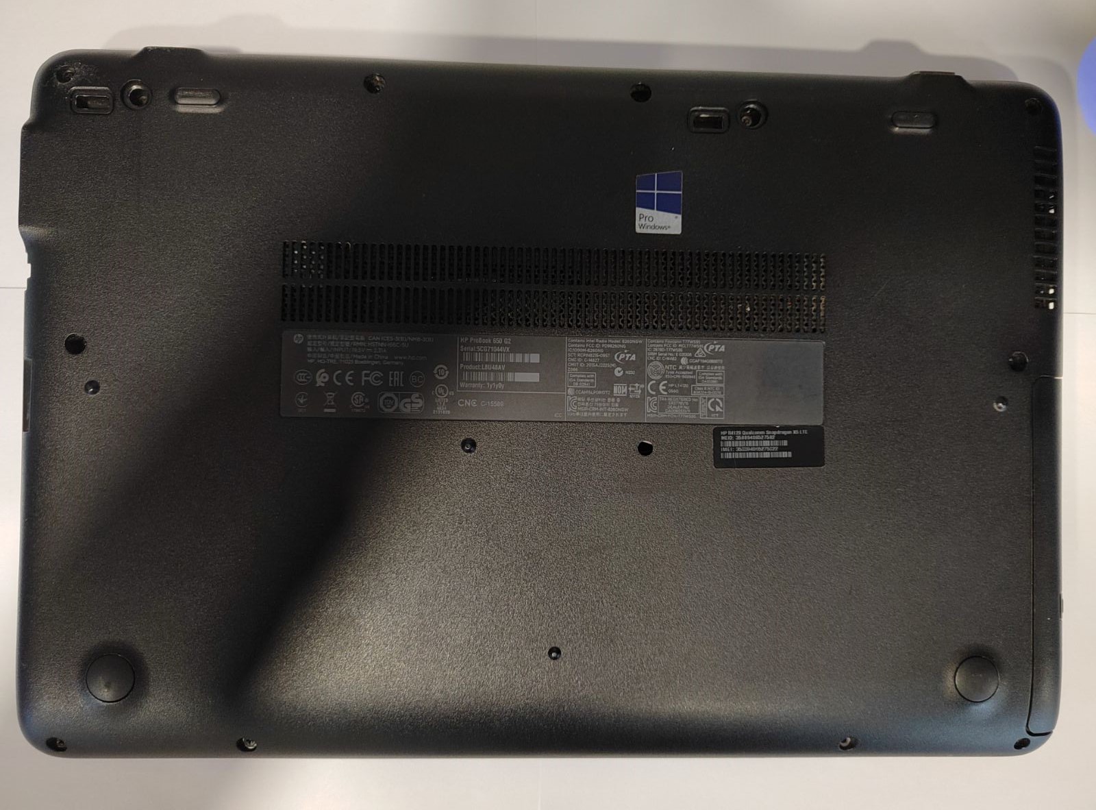 HP ProBook 650 G2