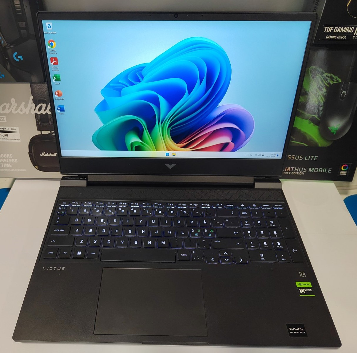 HP VIctus 15-fa0975no GAMING!!!