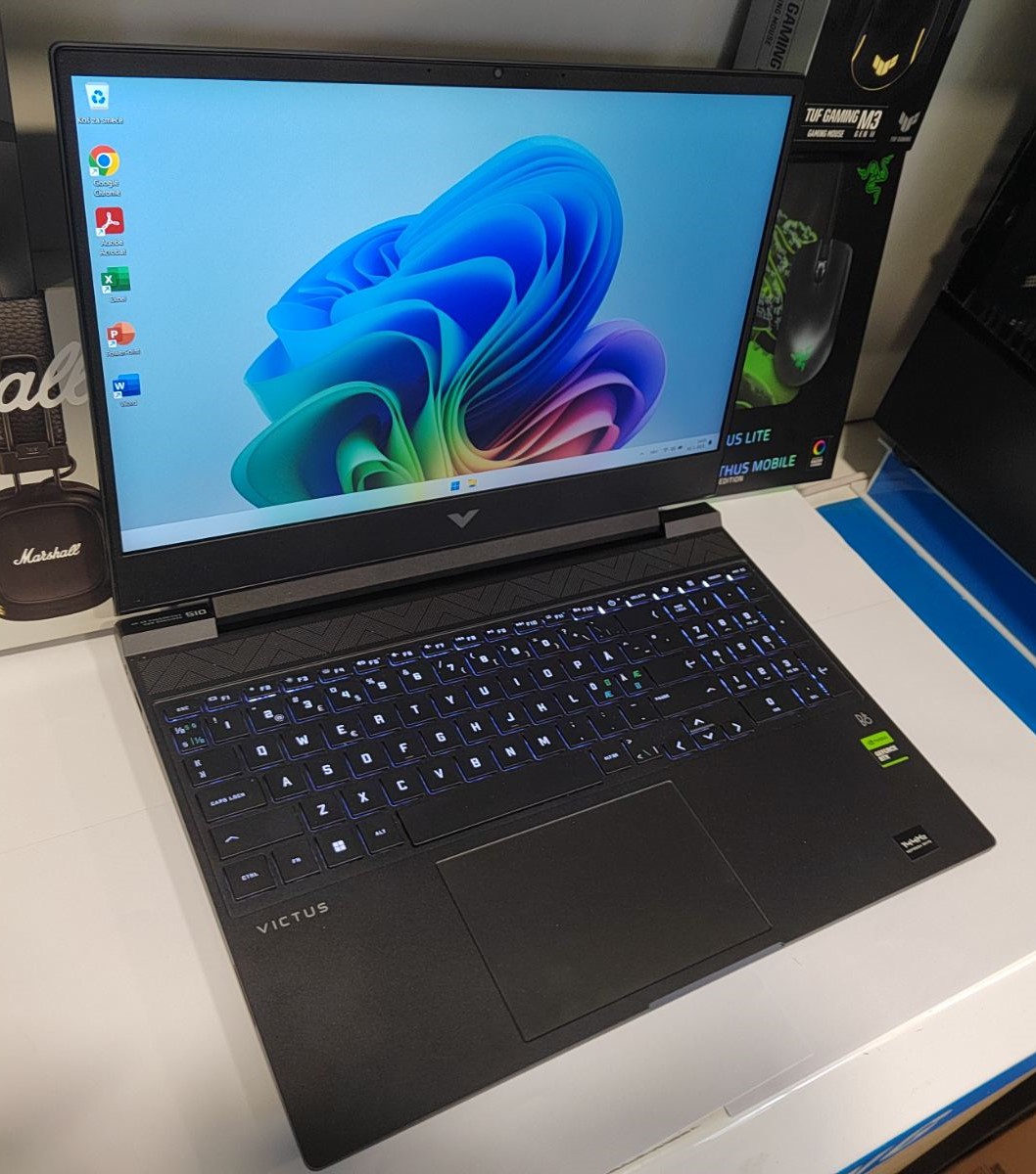 HP VIctus 15-fa0975no GAMING!!!