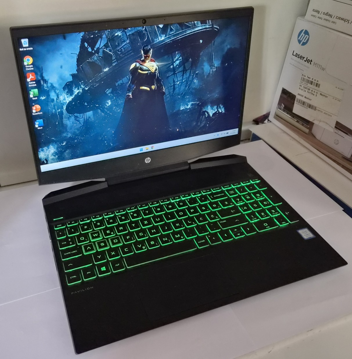 HP Pavilion 15-dk0020nm Gaming i7-9750H GTX 1650 16GB 256GB SSD + 1TB HDD