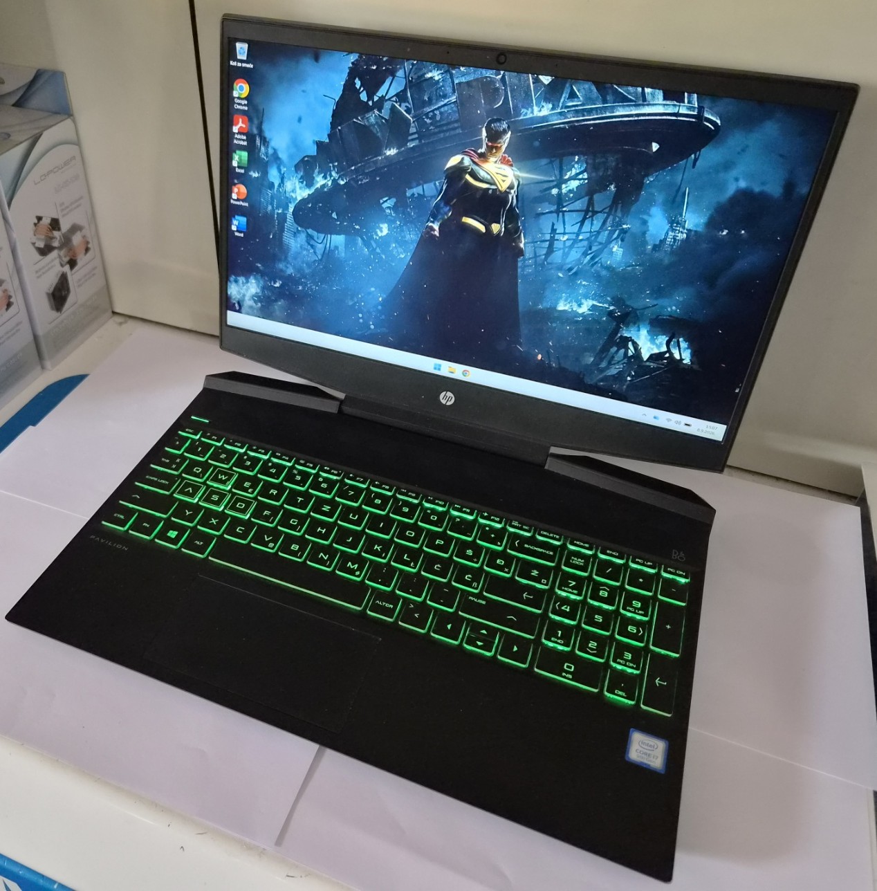 HP Pavilion 15-dk0020nm Gaming i7-9750H GTX 1650 16GB 256GB SSD + 1TB HDD